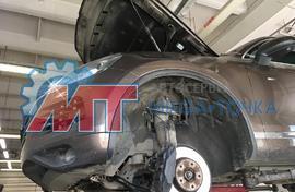 Ремонт подвески, развал-схождение и замена рычагов на Volkswagen Touareg NF