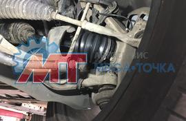 Замена тормозных дисков и пыльника шруса Mercedes GLE