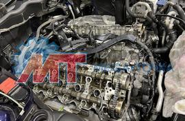 Замена цепи ГРМ методом протяжки на Mercedes CLS двигатель M278